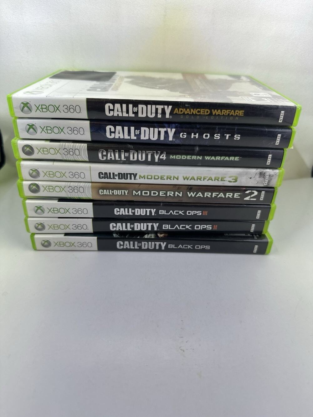 Xbox 360 Call of Duty Modern Warfare 1 2 3 Bundle Lot 8 Games Retro Vintage Game